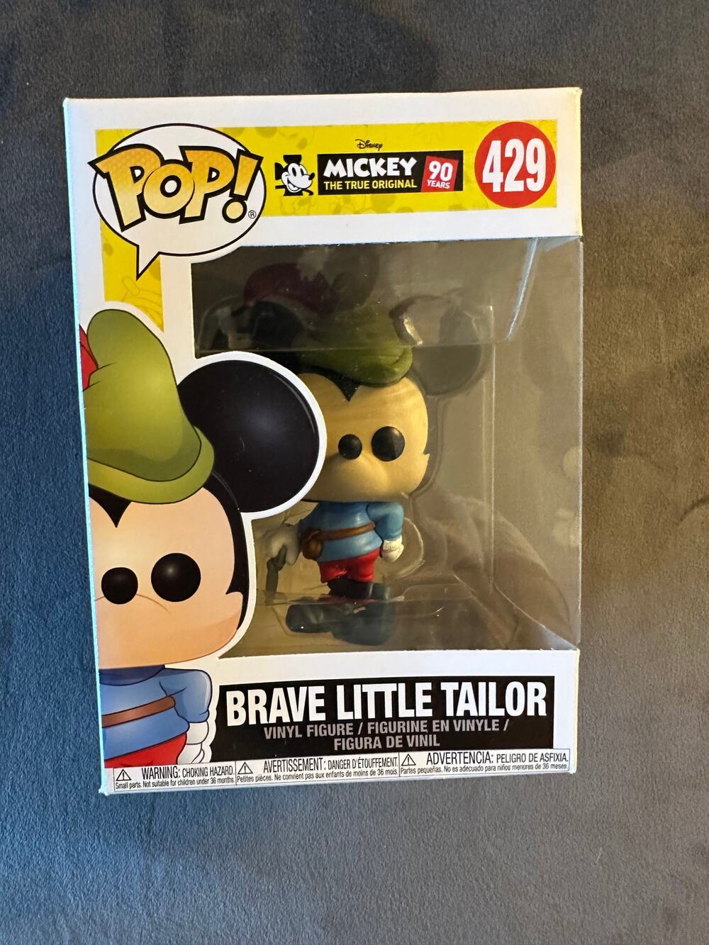 Disney Mickey Mouse "Brave Little Tailor" Funko Pop Doll #429